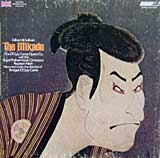 The 1973 D'Oyly Carte Mikado - Richmond LP cover