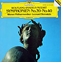 Leonard Bernstein conducts Mozart Ssmphonies (DG CD cover)