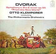 Otto Klemperer conducts the Philharmonia (Angel LP cover)