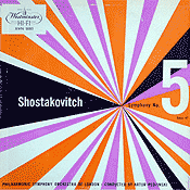 Artur Rodzinski and the Philharmonic Symphony Orhestra of London (Westminster LP, 1956)