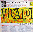 Cantelli conducts the Four Seasons - Columbia LP cover