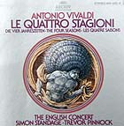 Simon Standage and the English Consort conducted by Trevor Pinnock (Archiv, 1982)