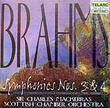 Charles Mackerras conducts the Brahms Symphony # 4 (Telarc CD cover)