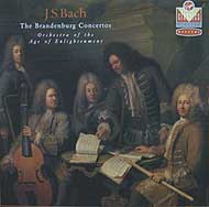 The Orchestra of the Age of Enlightenment plays the Brandenburg Concertos (Virgin CD cover)