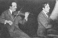 Jacques Thibaud and Alfred Cortot