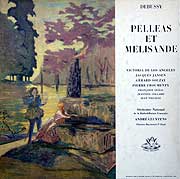 Andre Cluytens conducts Pelleas et Melisande (Angel LP set cover)