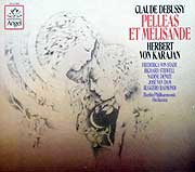 Herbert von Karajan conducts Pelleas et Melisande (Angel LP set cover)