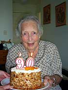 My mother's 90th birthday