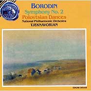 Tjeknavorkian conducts the Borodin Symphony # 2 -- BMG CD cover