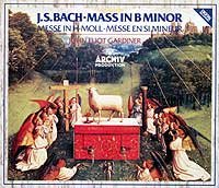 John Gardiner conducts the Bach B Minor Mass (DG Archiv CD cover)