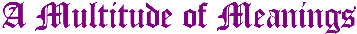 Title � The Seventh�s Meaning