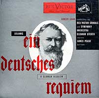 Robert Shaw conducts the Brahms German Requiem (RCA LP)