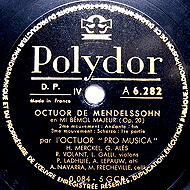 The Pro Musica Octet (Polydor 78 label)