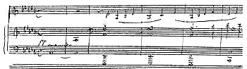 the first organ entry for the adagio of the first movement