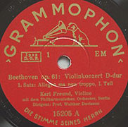 Karl Freund 78 label