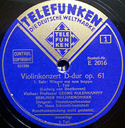 George Kulenkampf 78 label