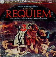 Abravanel conducts the Berlioz Requiem (Vanguard LP cover)