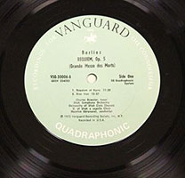 Abravanel conducts the Berlioz Requiem (Vanguard quad LP label)