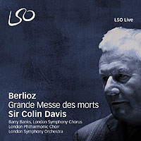 Davis conducts the Berlioz Requiem (LSO CD cover)