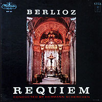 Scherchen conducts the Berlioz Requiem (Westminster LP cover)