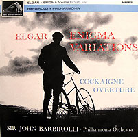 title - Barbirolli conducts the Variations (HMV LP)