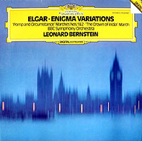Bernstein conducts the Enigma Variations in 1951 (DG LP)