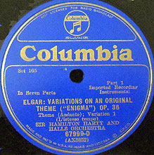 Hamilton Harty conducts the Enigma Variations