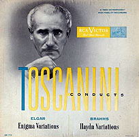 Toscanini conducts the Enigma Variations in 1951 (RCA LP)