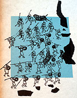 The Warhol blotted line illustration (Columbia LP)