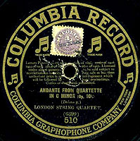The London Quartet (Columbia 78 label)