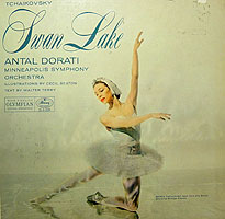 Antal Dorati conducts the complete Swan Lake (Mercury LP box set cover)