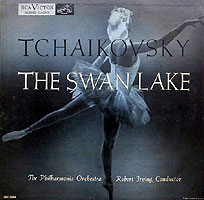 Antal Dorati conducts Swan Lake excerpts (Columbia 78 album cover)