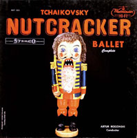 Artur Rodzinski conducts the Nutcracker (Westminster LP cover)