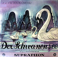 Frantisek Skvor conducts Swan Lake (Supraphon LP cover)