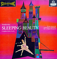 Ernest Ansermet conducts Sleeping Beauty (London LP cover)