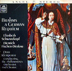 title - Brahms: German Requiem (Angel LP)