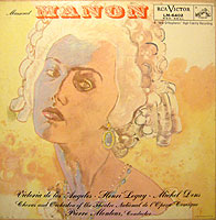 Monteux conducts Massenets Manon (RCA LP box)