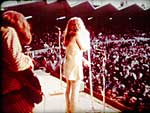 Janis Joplin in the Monterey Pop movie - frame enlargement from the author's 16mm print