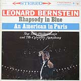 Bernstein Conducts Ives - Columbia LP cover