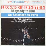 Bernstein Conducts Ives - Columbia LP cover