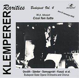 Klemperer production of Cosi (Archiphon CD)