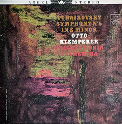Klemperer conducts the Tchaikovsky Symphony # 6 (Angel LP)