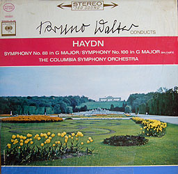 Walter conducts Haydn (Columbia LP cover)
