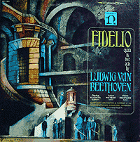 Carl Bamberger conducts Fidelio (Nonesuch LP cover)