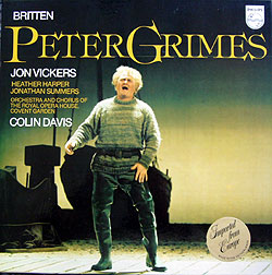 Davis conducts Peter Grimes (Philips LP)