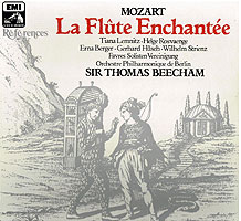 Beecham conducts Zauberflote (EMI CD cover)