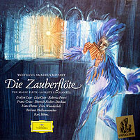 Bohm conducts Zauberflote (DG LP cover)