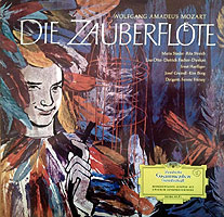 Fricsay conducts Zauberflote (DG LP cover)