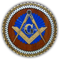 Masonic symbols -- square and compass